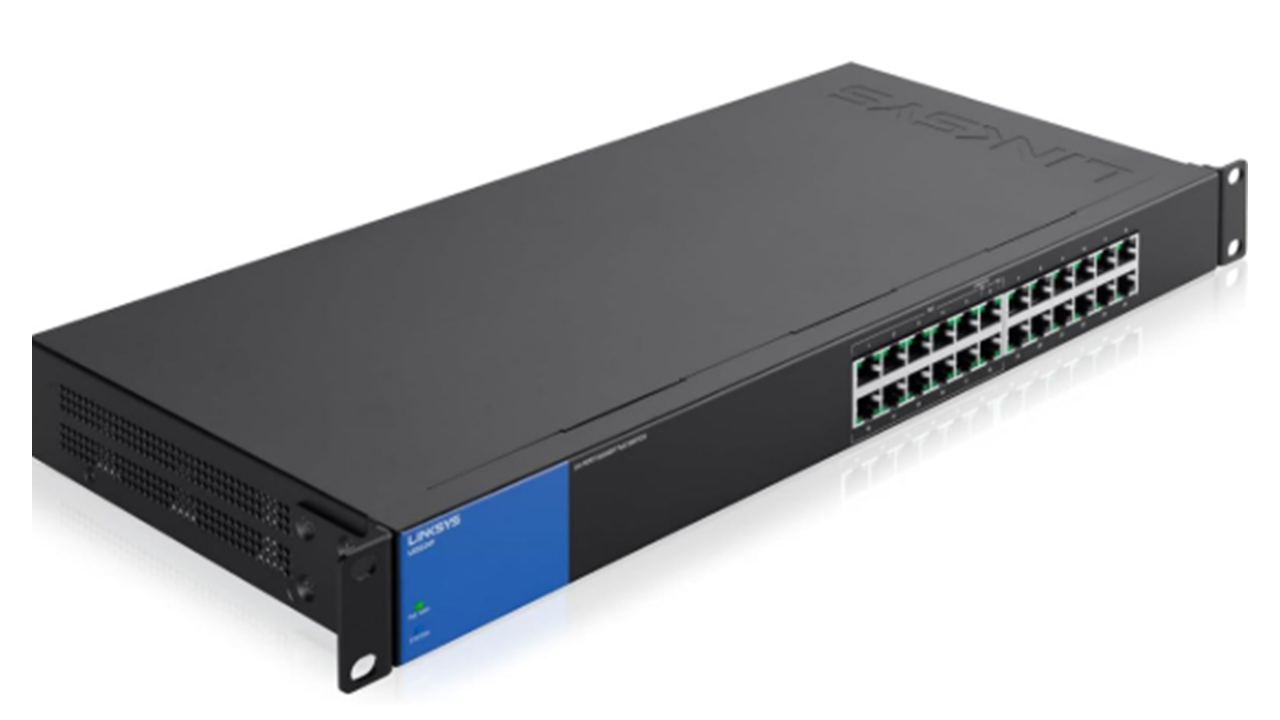 Switch Linksys Lgs124p 24pt Gbit Poe