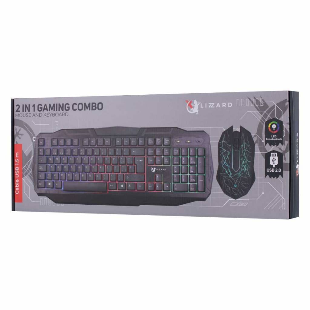 Combo Gamer Teclado y Mouse