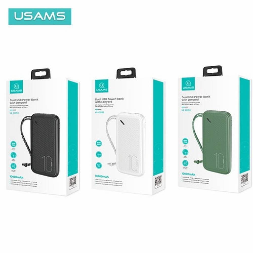 Power Bank Dual USAMS 10.000mAh CD150 - PB56
