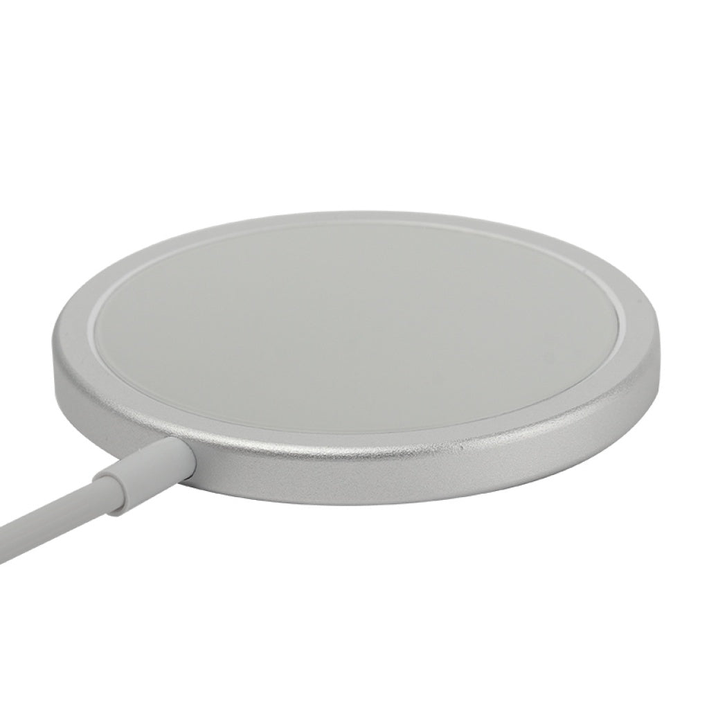 Cargador Inalámbrico Magnético Aluminio 15W ROCA