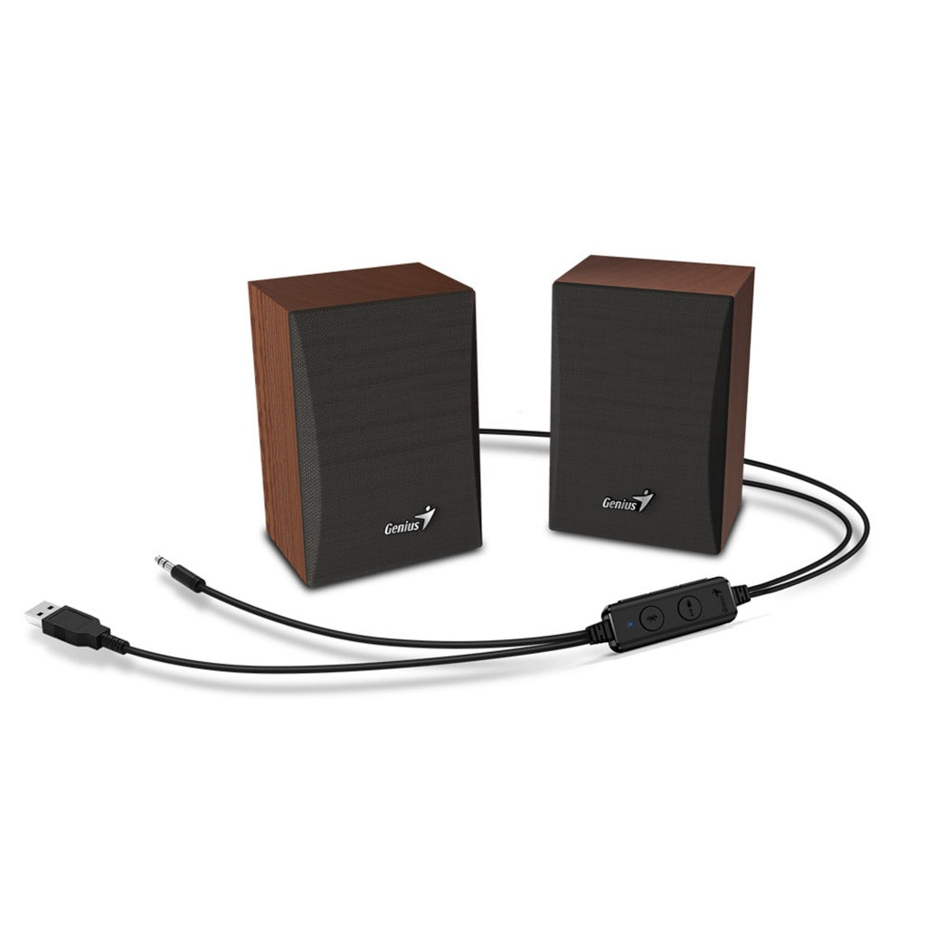 Parlante Home Theater SP-HF380BT 3W (RMS) Bluetooth USB Madera Genius