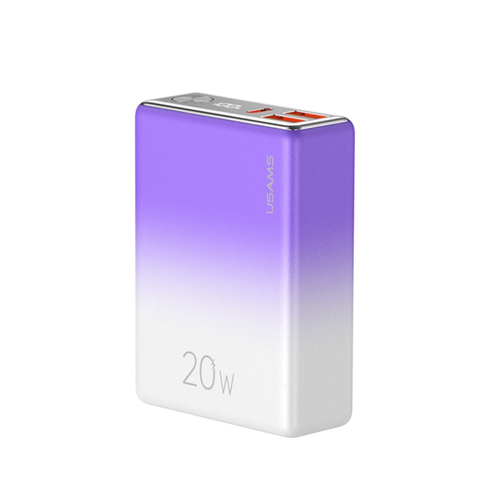 Power Bank 10000mAh PD20W+QC3.0 Carga Rápida CD192 USAMS