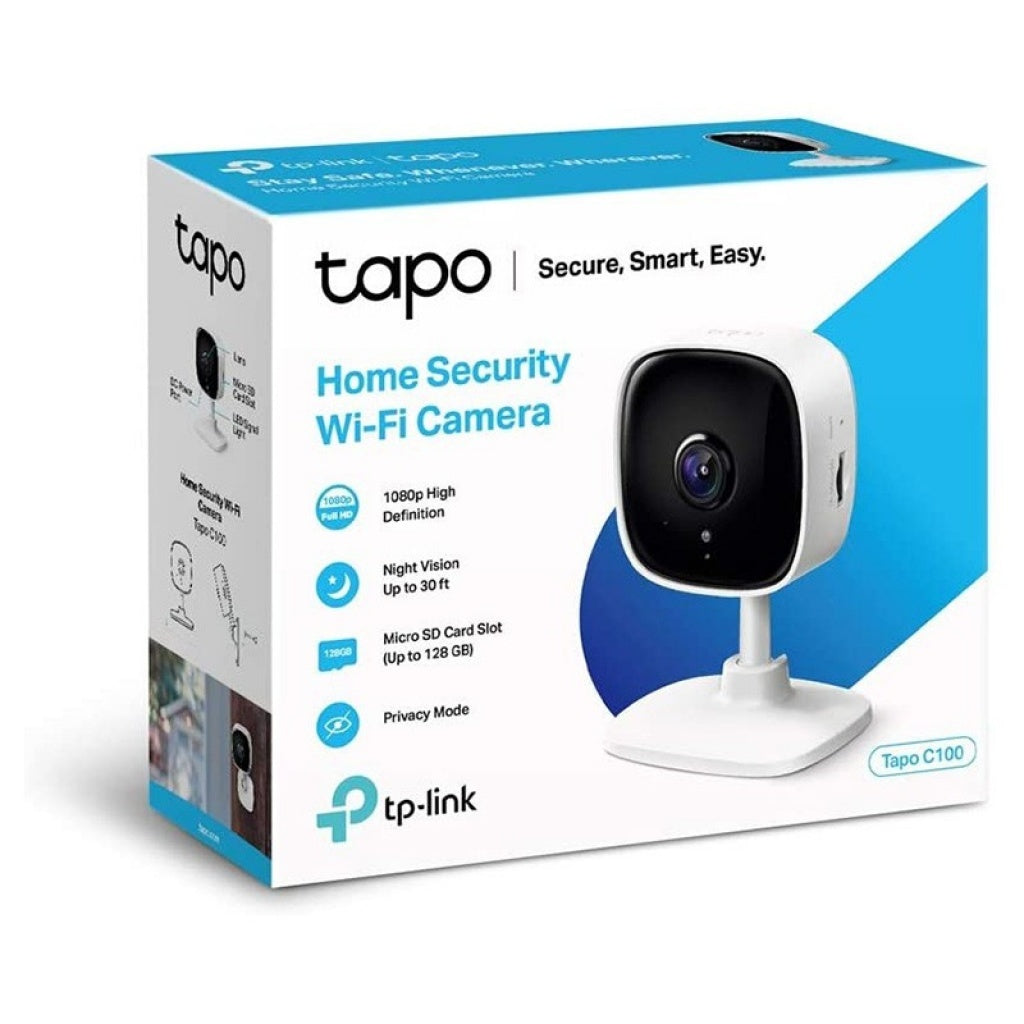 Cámara IP TAPO C100 HD Wireless Visión Nocturna TP-LINK