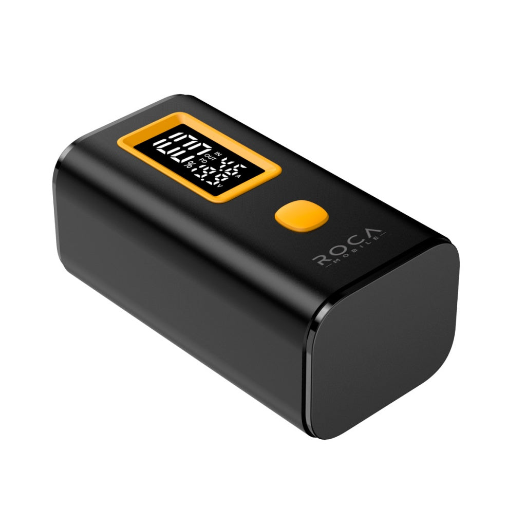Power Bank ROCA PB10LCD+PD45W 10.000mAh 2USB + 2PD Ideal para Notebook