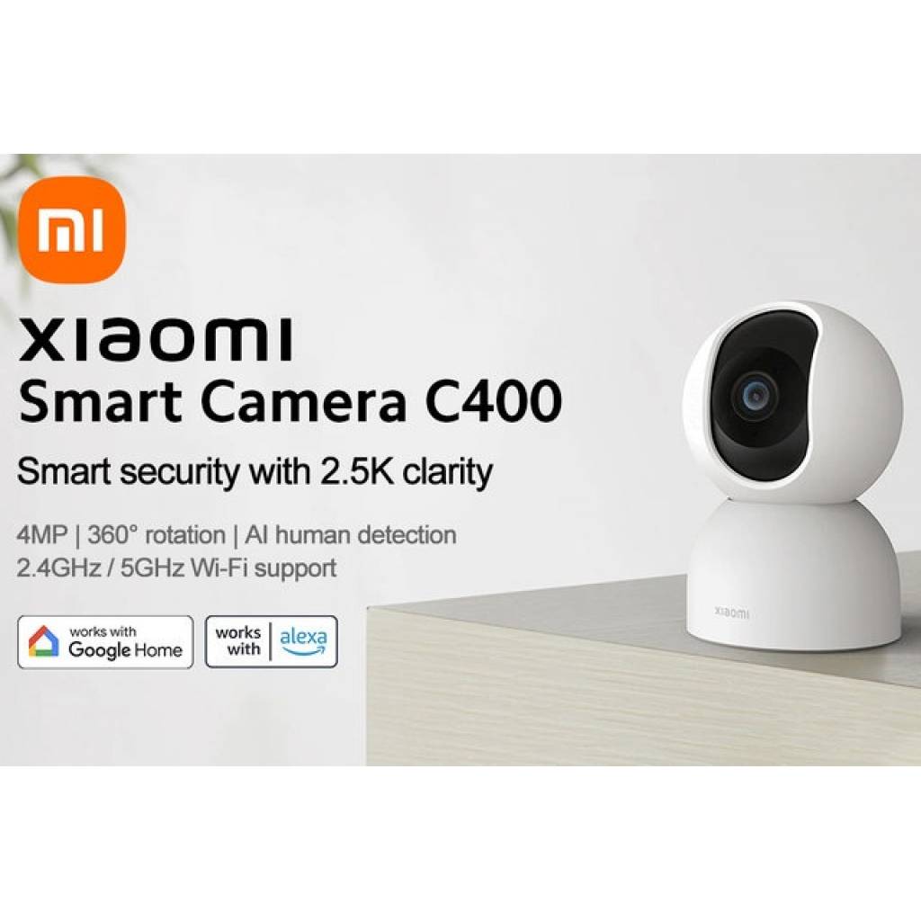 Cámara Inteligente C400 Inalámbrica 360° Visión nocturna 2.5K Xiaomi