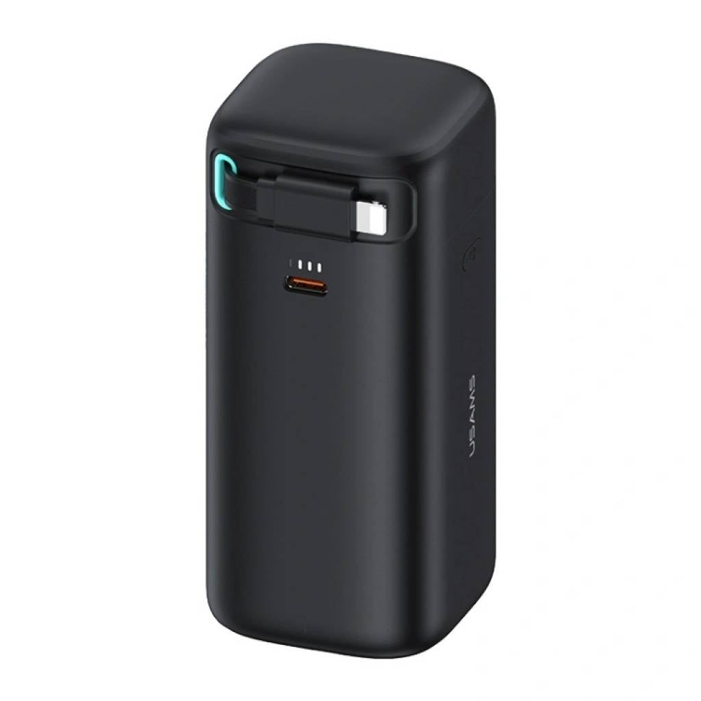 Power Bank 18000mAh PD45W Cable Retráctil Magnético Lightning CD217 USAMS
