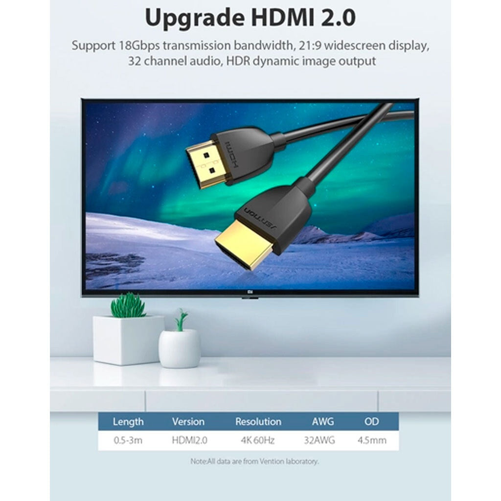 Cable HDMI 2.0 3 Metros