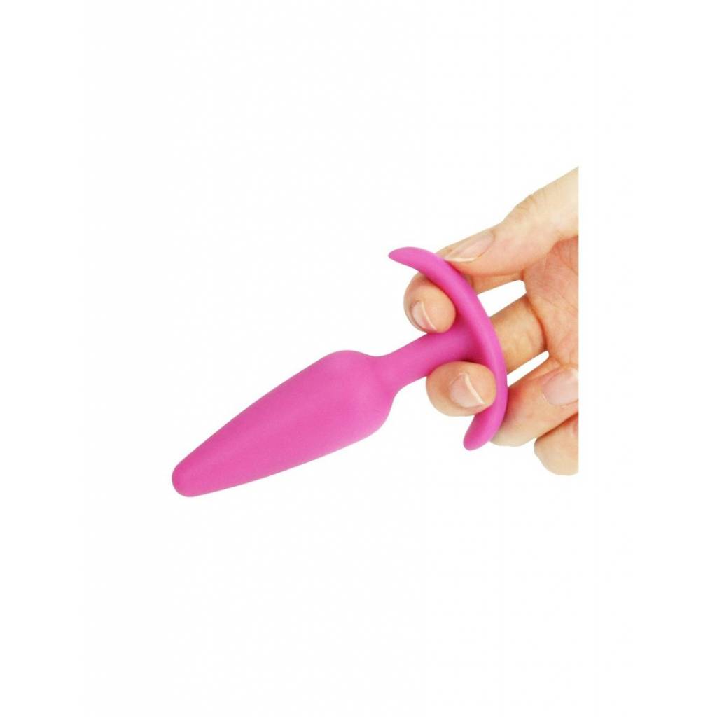 Plug Anal Dilatador Base Ancla Flexible YS-BE012 Rosado Adults