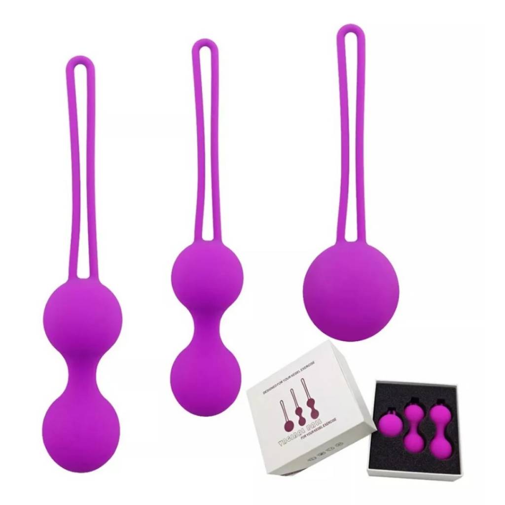 Kit Bolas Vaginales Ejercicio Kegel Suelo Pelvico Adults