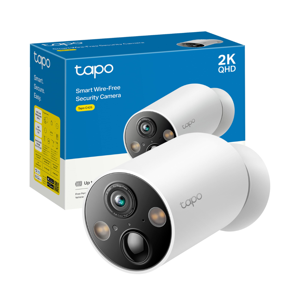 Cámara IP TAPO C425 2K Inalámbrica Visión Nocturna TP-LINK