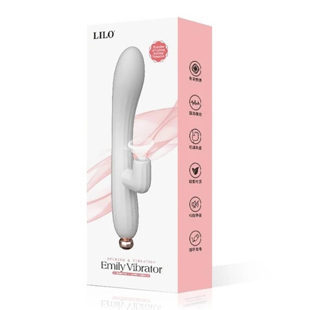 Vibrador Succionador de Clítoris Lilo Emily YS-BE150 Adults