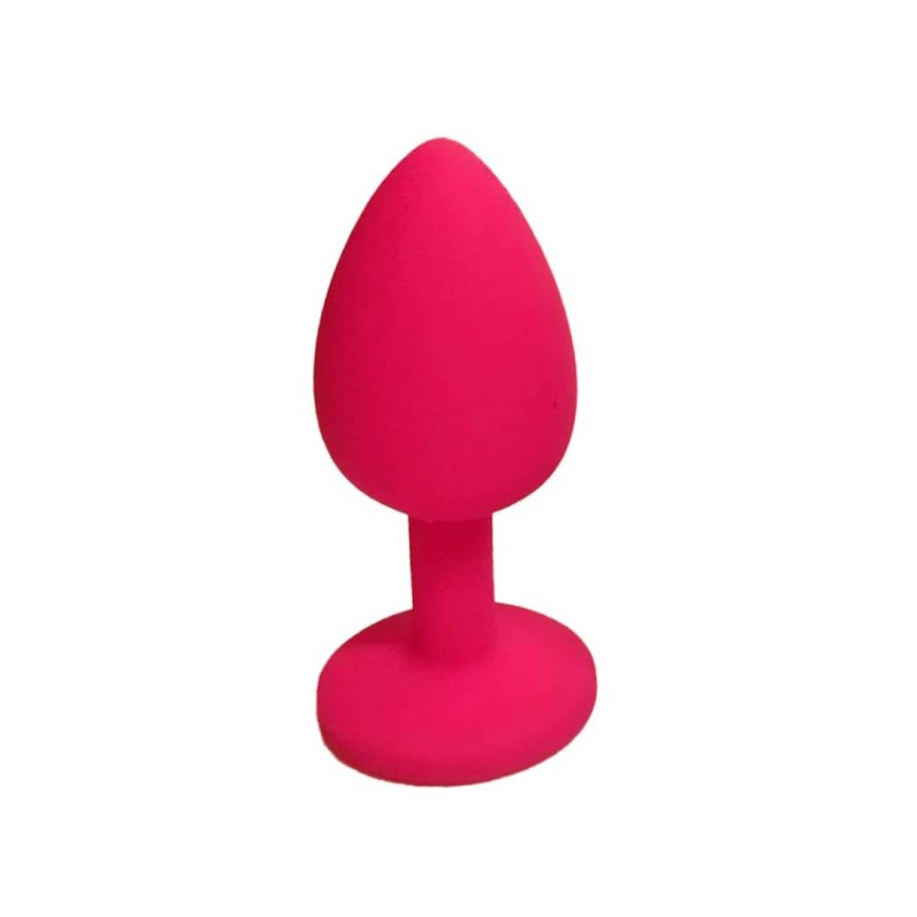 Plug Anal Mediano Joya Silicona Fucsia YS-BE221 Adults