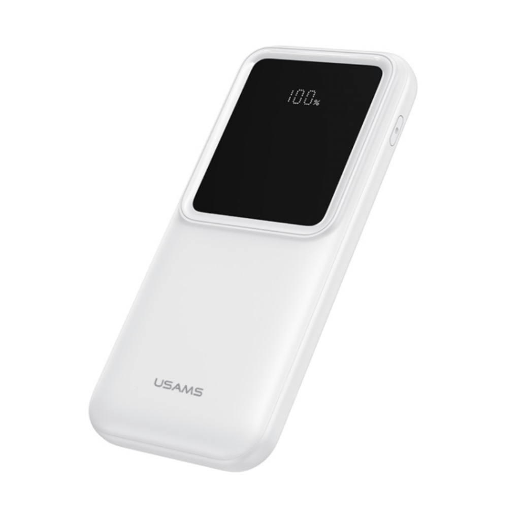Power Bank con Cables y pantalla LCD 10000 mAh USAMS
