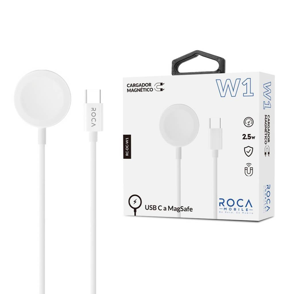 Cargador Magnético W1 para iWatch USB C 2.5W