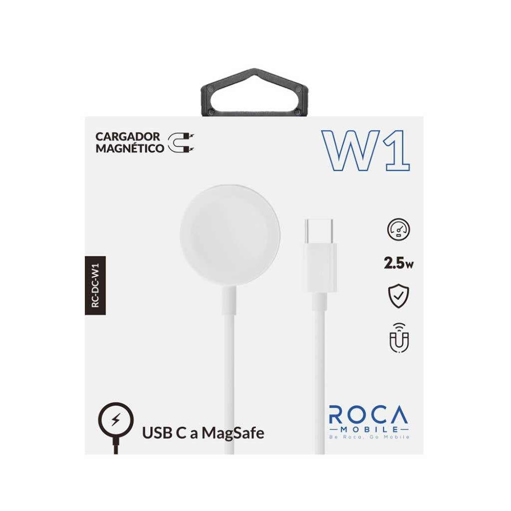 Cargador Magnético W1 para iWatch USB C 2.5W