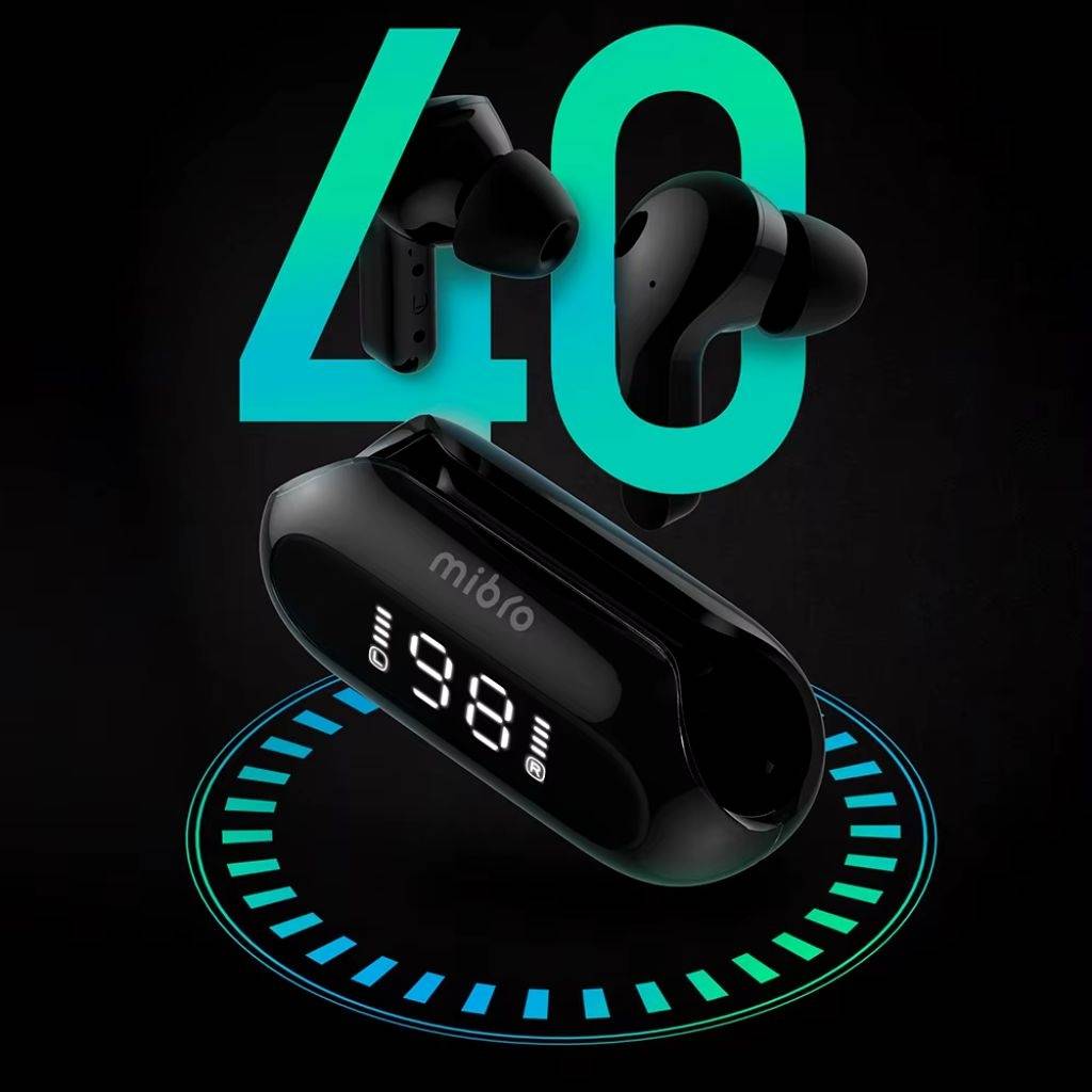 Auriculares Bluetooth Mibro Eearbuds 3 ENC Rosado by Xiaomi