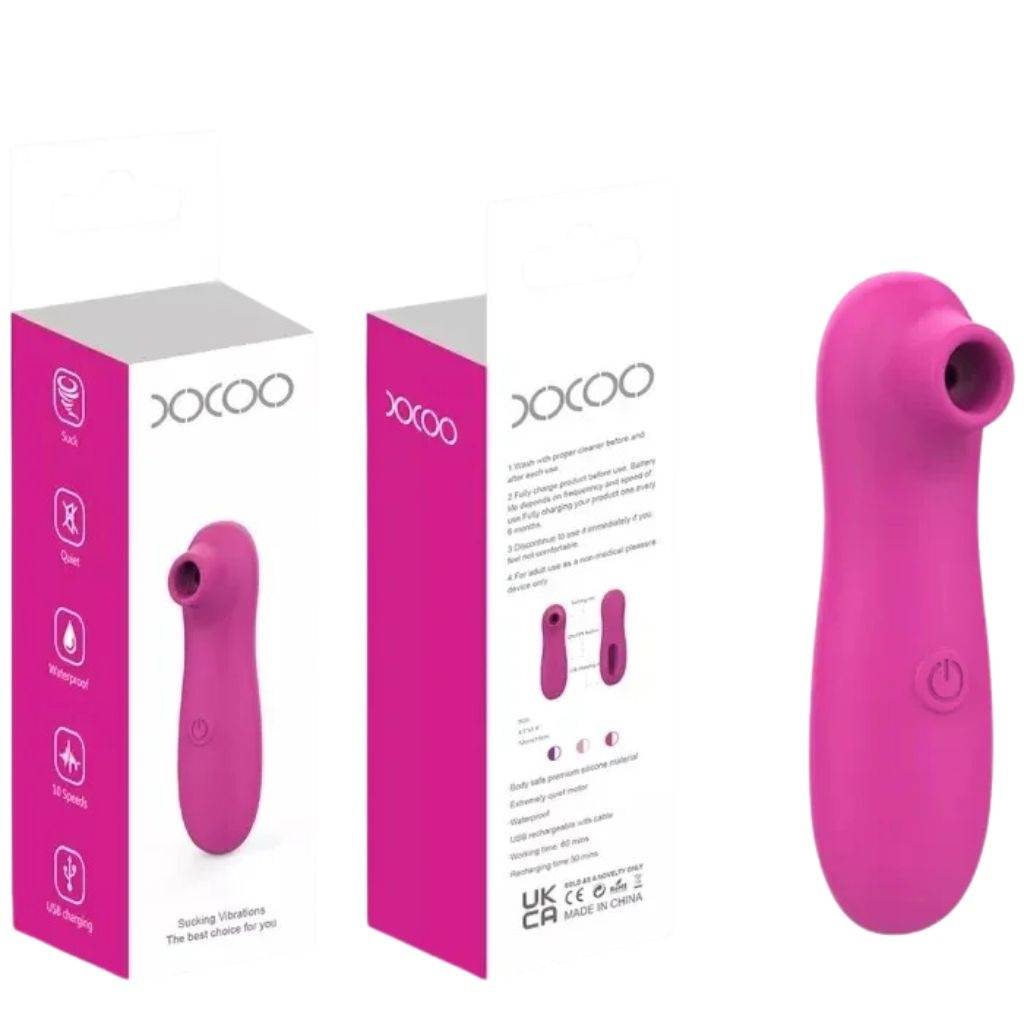 Succionador de Clitoris Compacto Docoo Multispeed Adults