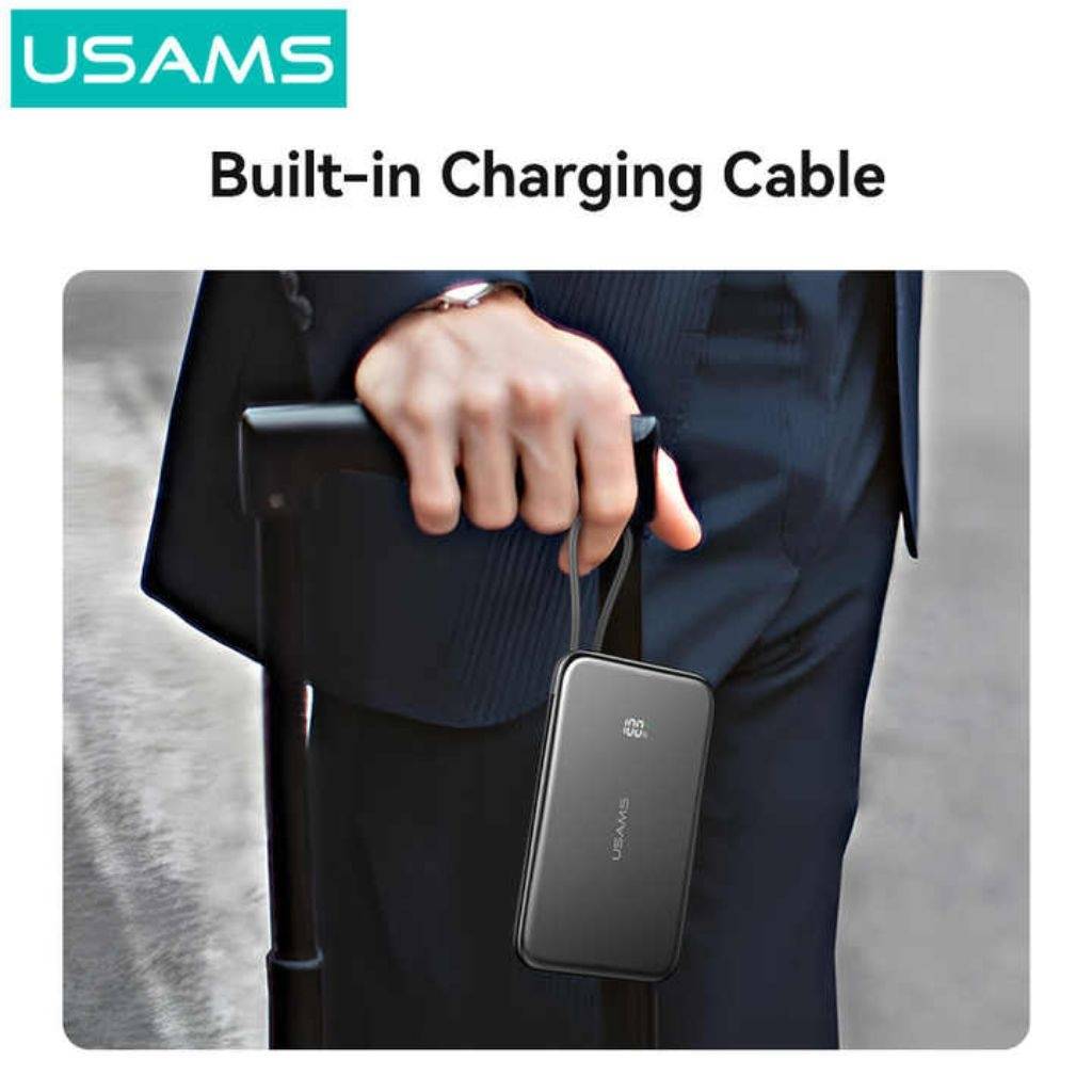 Power Bank 5000 mAh Magnético Ultrafino USAMS