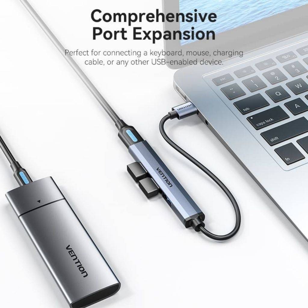 Mini Hub 4 en 1 USB 3.0