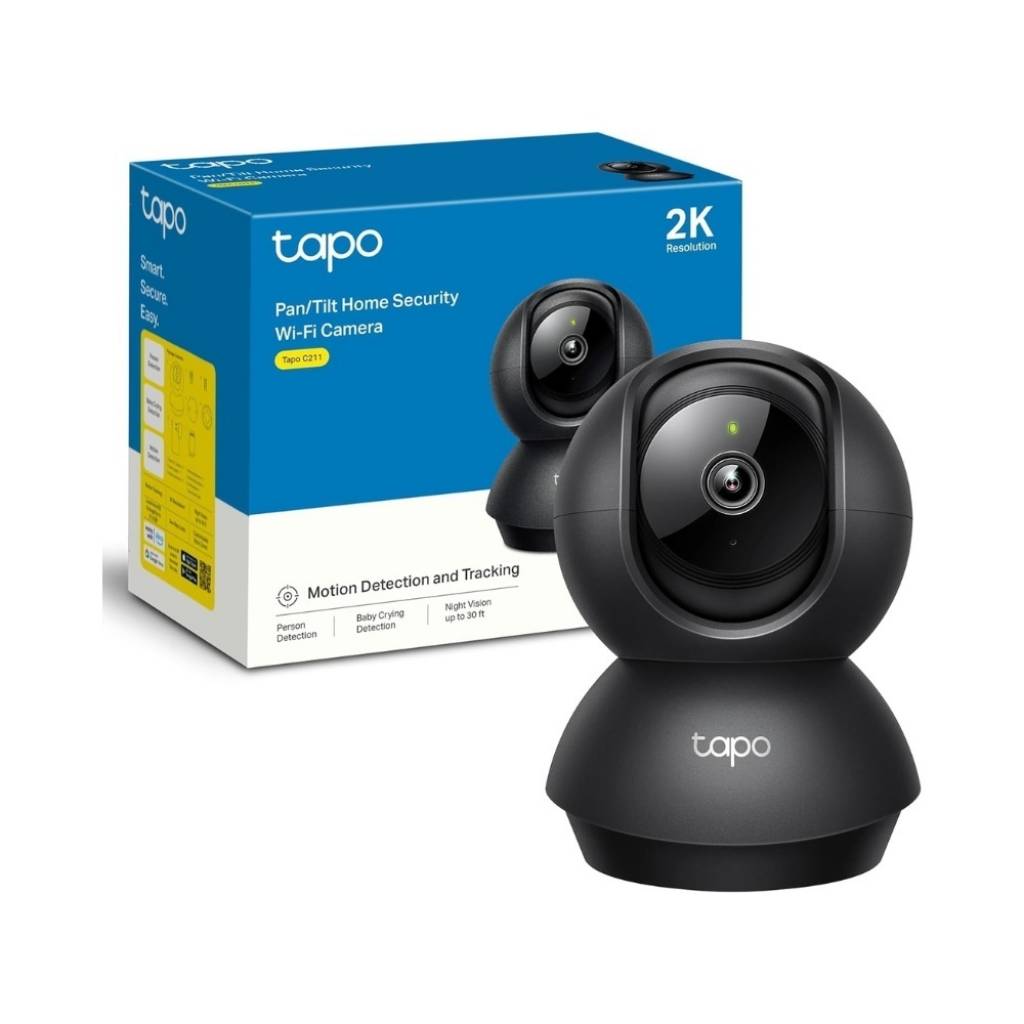 Cámara IP TAPO C211 2K Domotica PanTilt Inalámbrica TP-LINK