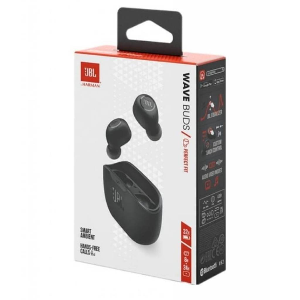 Auriculares JBL Wave Buds Inalámbricos Bluetooth ANC