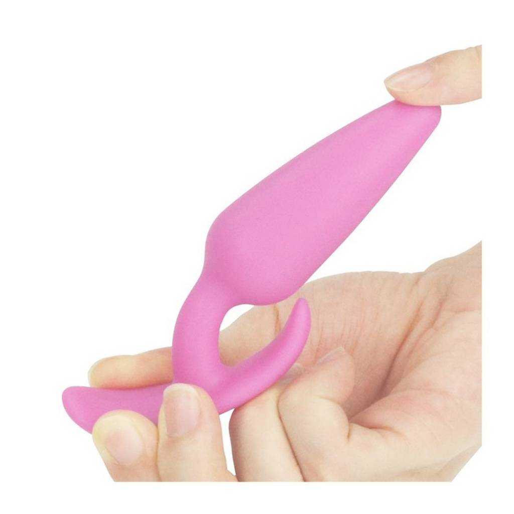 Plug Anal Dilatador Base Ancla Flexible YS-BE012 Rosado Adults