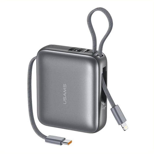 Mini Power Bank 20W Cable Tipo C + Lightning 10.000mAh USAMS
