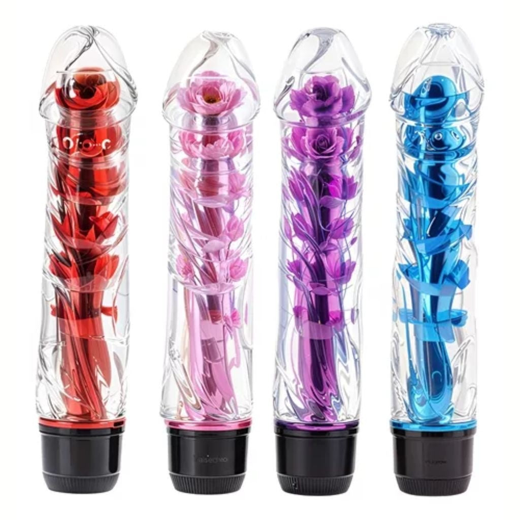Bala Vibradora Larga con Funda Estimulante YS-BE007 Adults