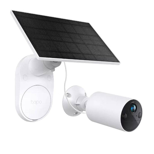 Cámara Seguridad Exterior TAPO C410 + Panel Solar c/Batería 2K WiFi TP-LINK